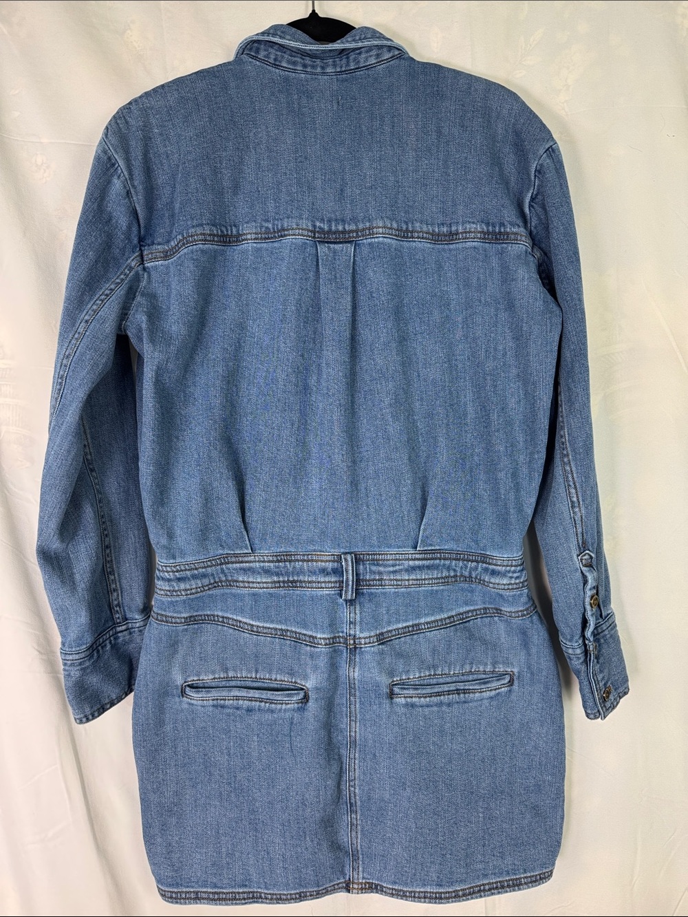 Pilcro Light Blue Denim Mini Dress - Picture 6 of 6